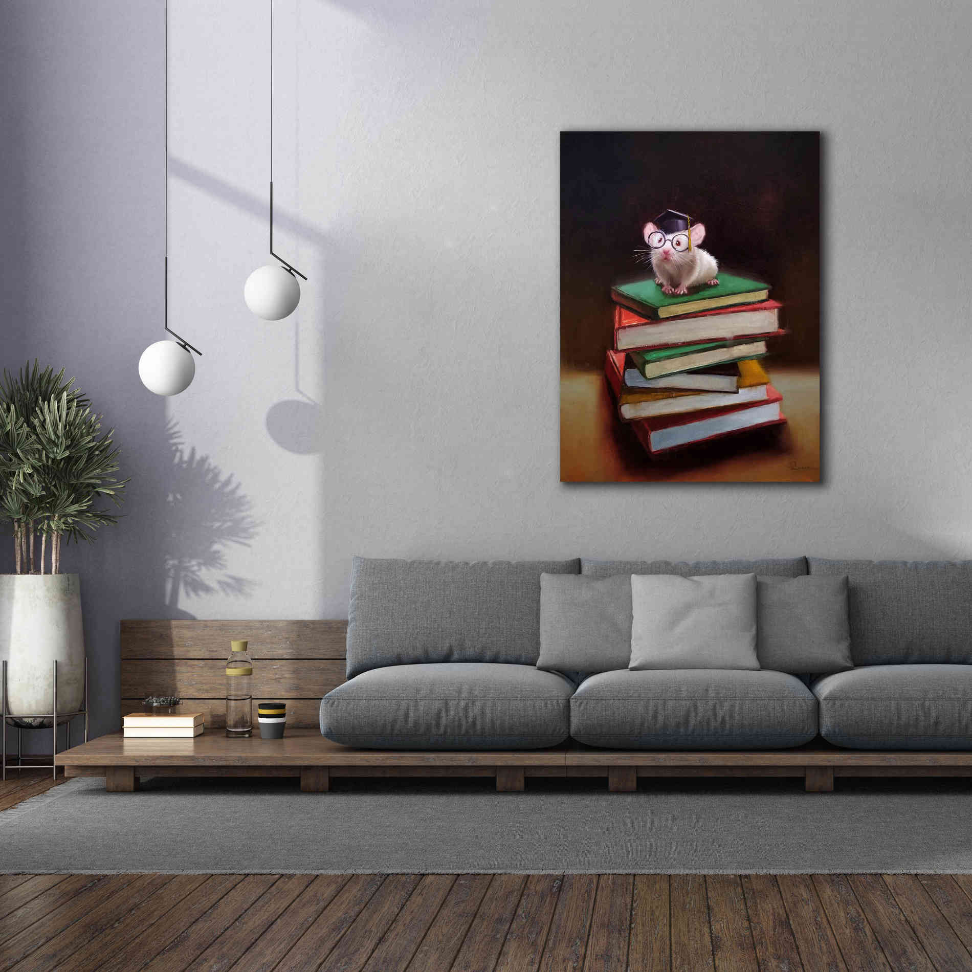 'The Valedictorian' by Lucia Heffernan, Canvas Wall Art,40x54
