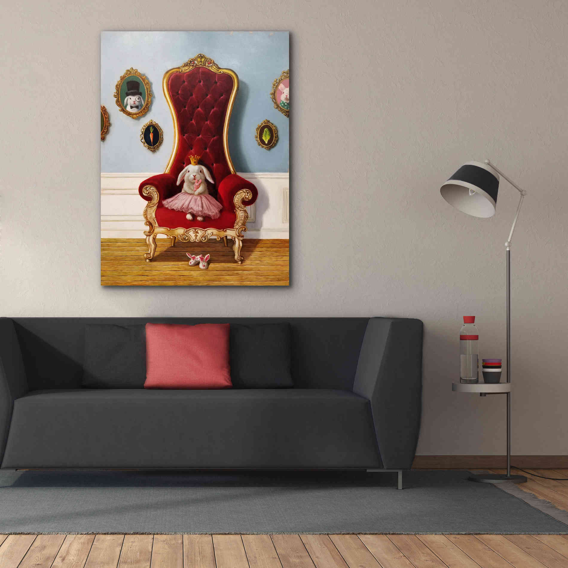 'Little Princess' by Lucia Heffernan, Canvas Wall Art,40x54