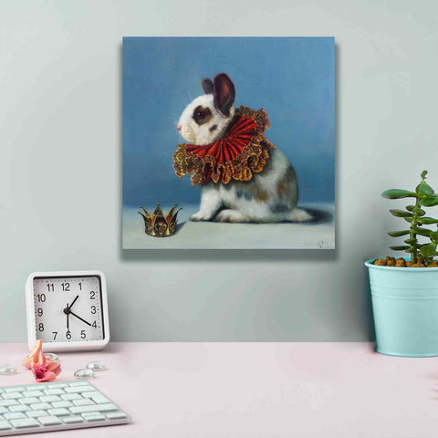 Image of 'Queen of Hearts' by Lucia Heffernan, Canvas Wall Art,12x12