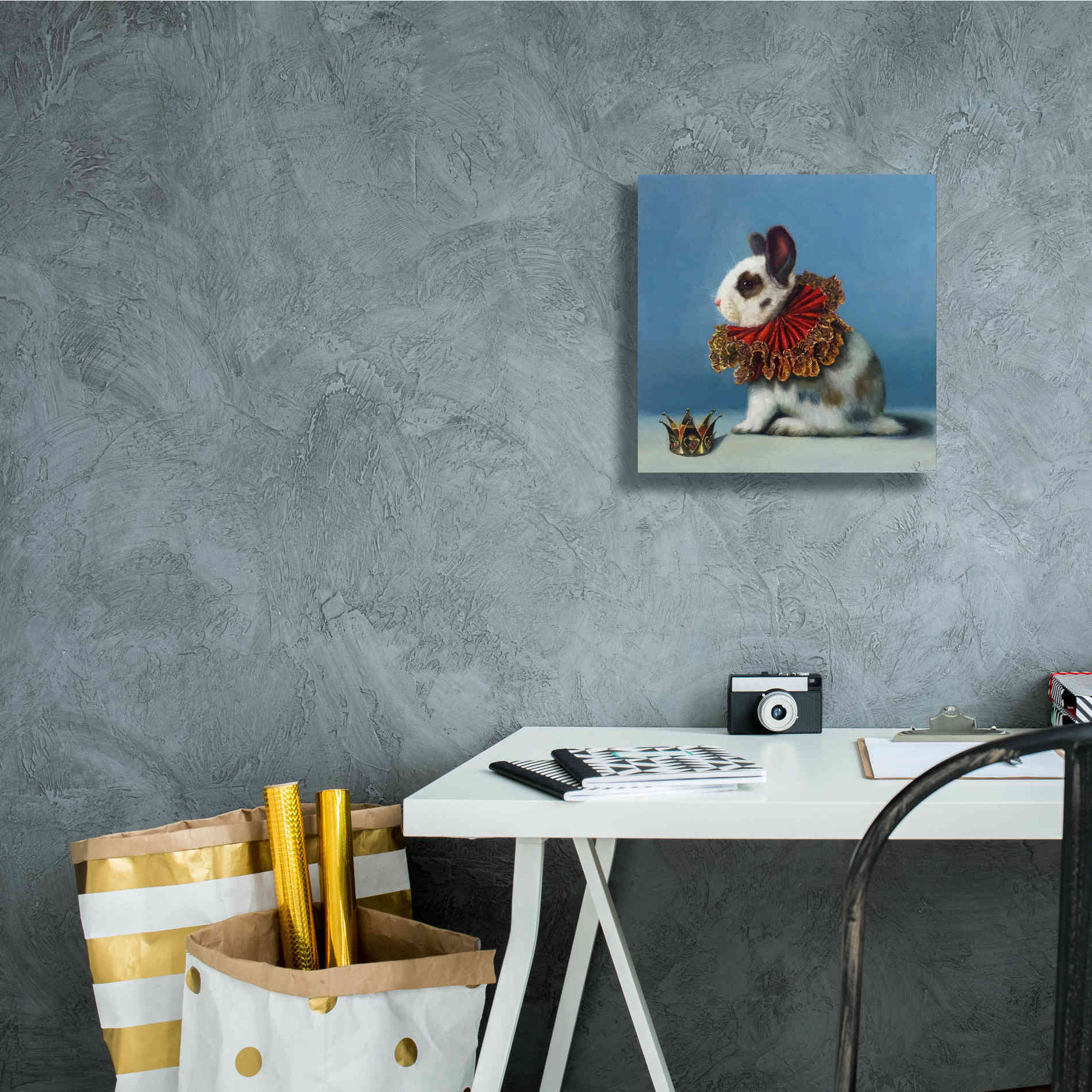 'Queen of Hearts' by Lucia Heffernan, Canvas Wall Art,12x12