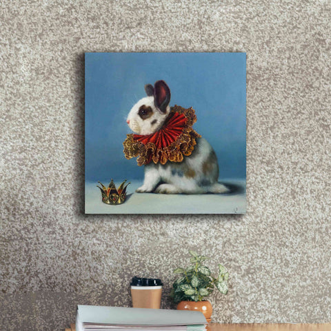 Image of 'Queen of Hearts' by Lucia Heffernan, Canvas Wall Art,18x18