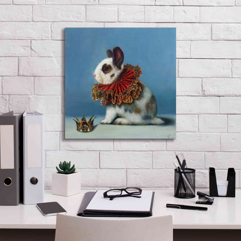 Image of 'Queen of Hearts' by Lucia Heffernan, Canvas Wall Art,18x18