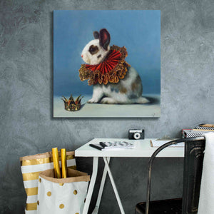 'Queen of Hearts' by Lucia Heffernan, Canvas Wall Art,26x26