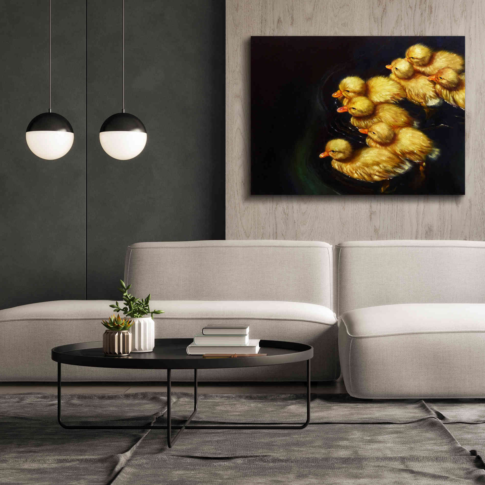 'Crossing' by Lucia Heffernan, Canvas Wall Art,54x40