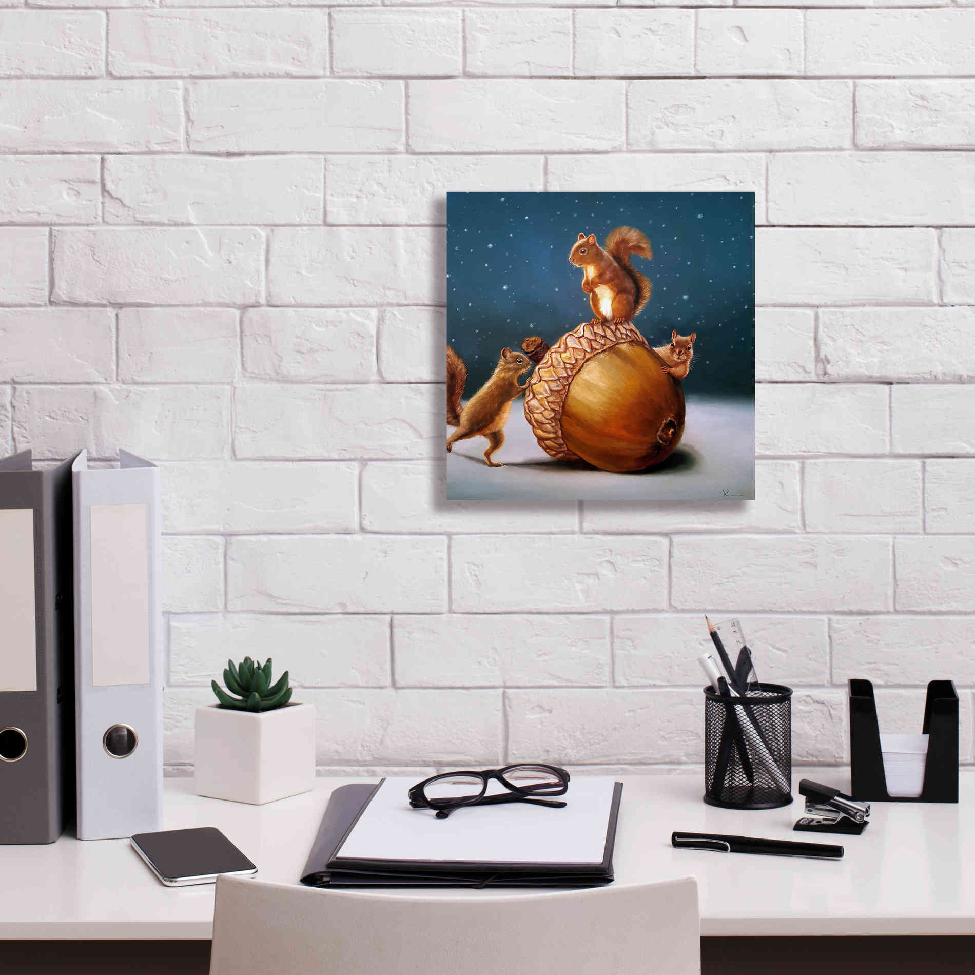 'The Big Find' by Lucia Heffernan, Canvas Wall Art,12x12