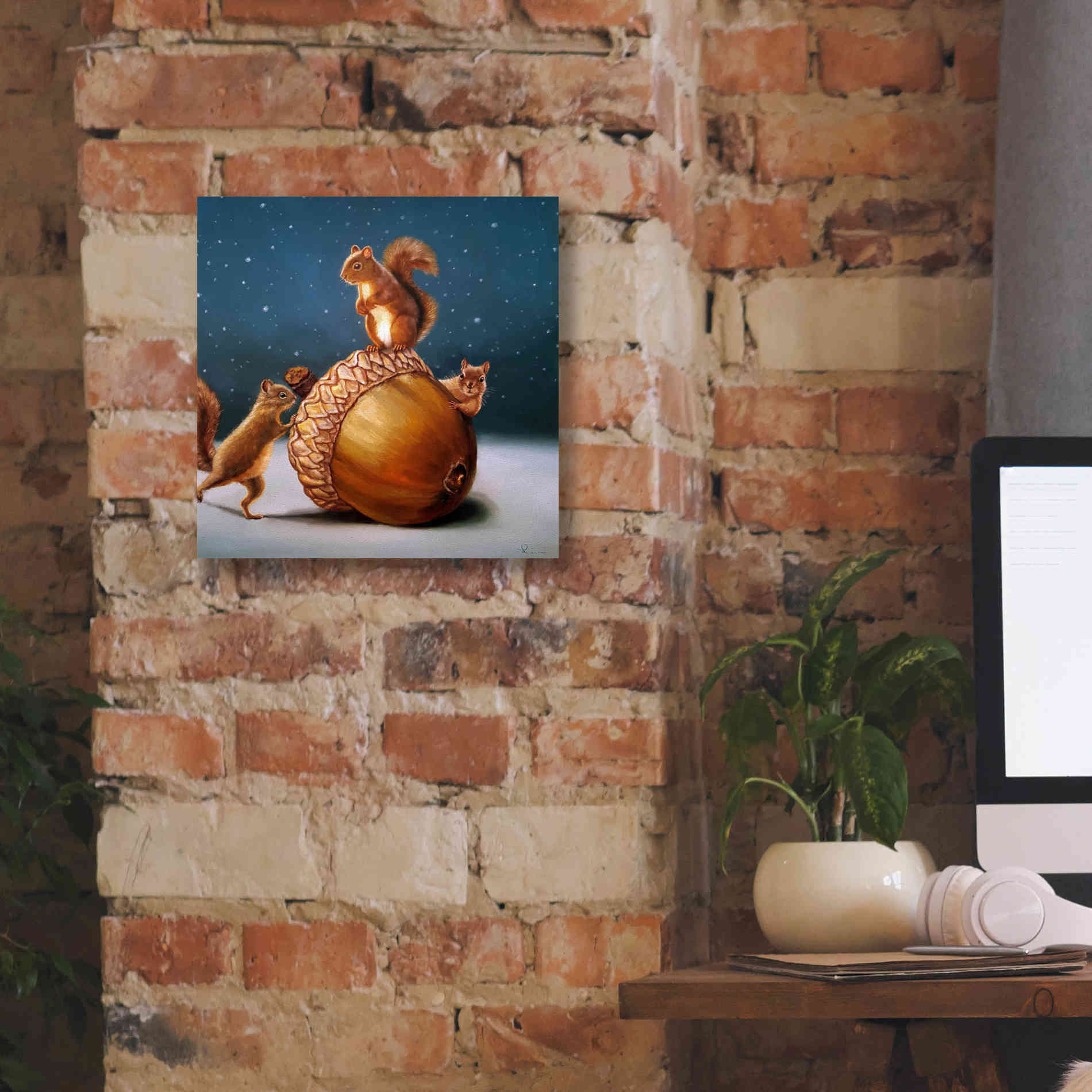 'The Big Find' by Lucia Heffernan, Canvas Wall Art,12x12