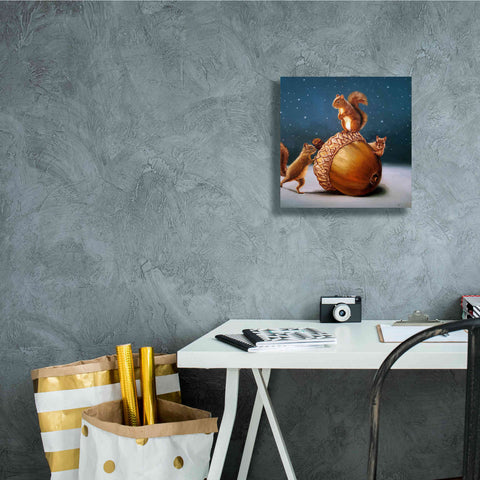 Image of 'The Big Find' by Lucia Heffernan, Canvas Wall Art,12x12