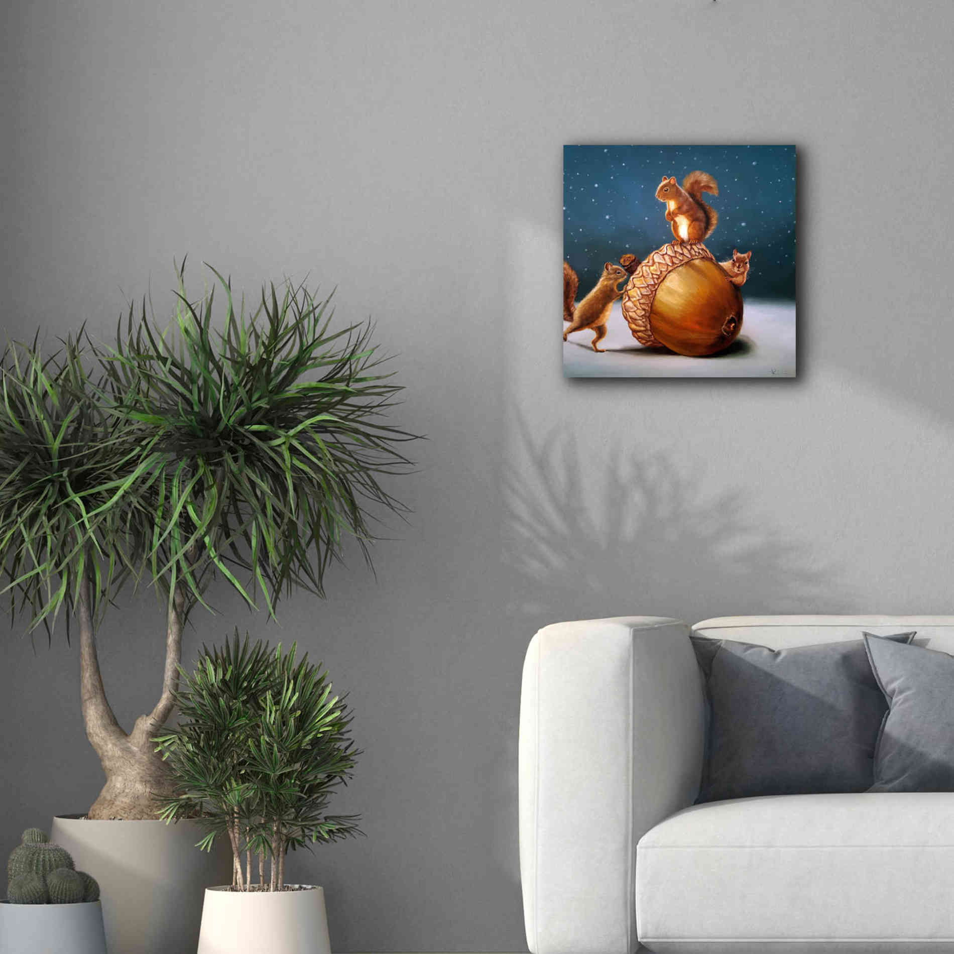 'The Big Find' by Lucia Heffernan, Canvas Wall Art,18x18