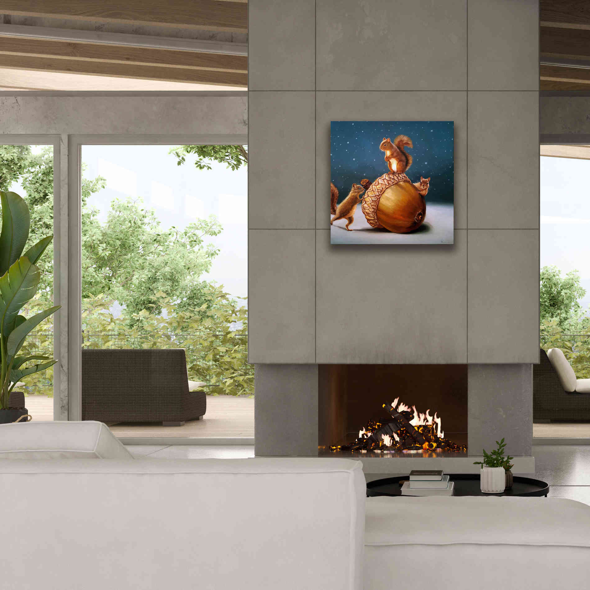 'The Big Find' by Lucia Heffernan, Canvas Wall Art,26x26