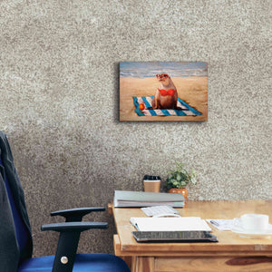 'Beached' by Lucia Heffernan, Canvas Wall Art,18x12