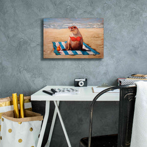 'Beached' by Lucia Heffernan, Canvas Wall Art,18x12