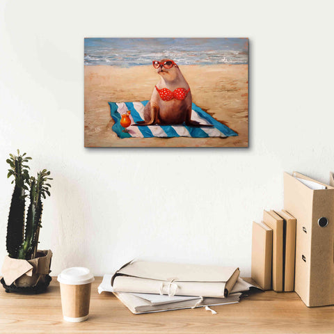 Image of 'Beached' by Lucia Heffernan, Canvas Wall Art,18x12