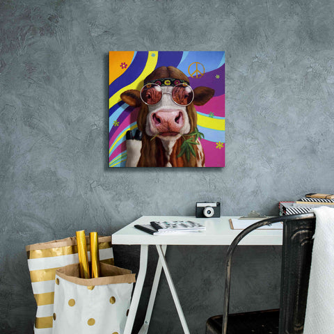Image of 'Grass Fed' by Lucia Heffernan, Canvas Wall Art,18x18