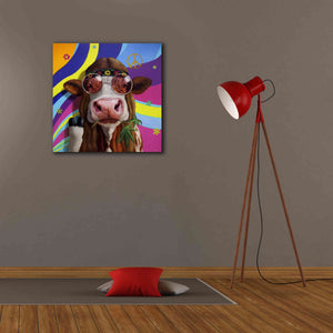 'Grass Fed' by Lucia Heffernan, Canvas Wall Art,26x26