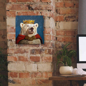 'Snow King' by Lucia Heffernan, Canvas Wall Art,12x12