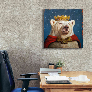 'Snow King' by Lucia Heffernan, Canvas Wall Art,26x26