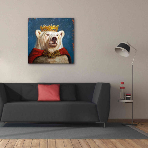 Image of 'Snow King' by Lucia Heffernan, Canvas Wall Art,37x37