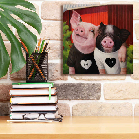 Image of 'BFF' by Lucia Heffernan, Canvas Wall Art,12x12