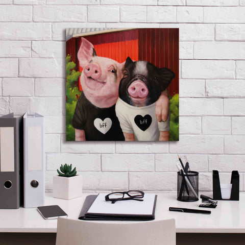 Image of 'BFF' by Lucia Heffernan, Canvas Wall Art,18x18