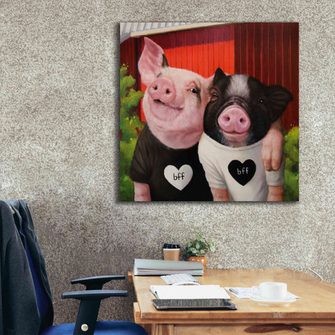 Image of 'BFF' by Lucia Heffernan, Canvas Wall Art,37x37