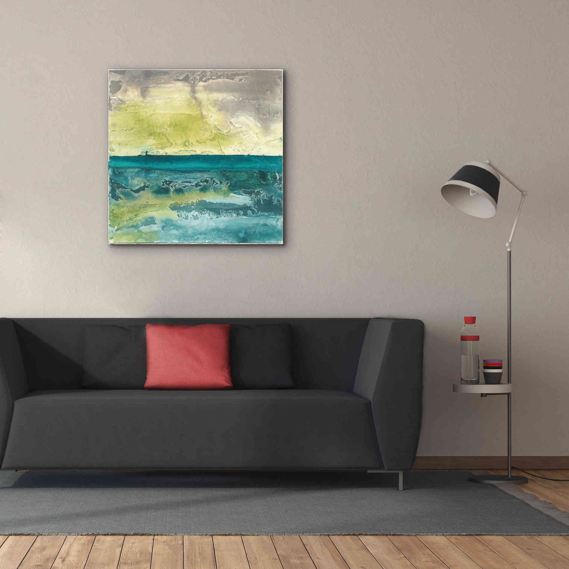 'Beyond The Horizon I' by Chris Paschke, Canvas Wall Art,37 x 37