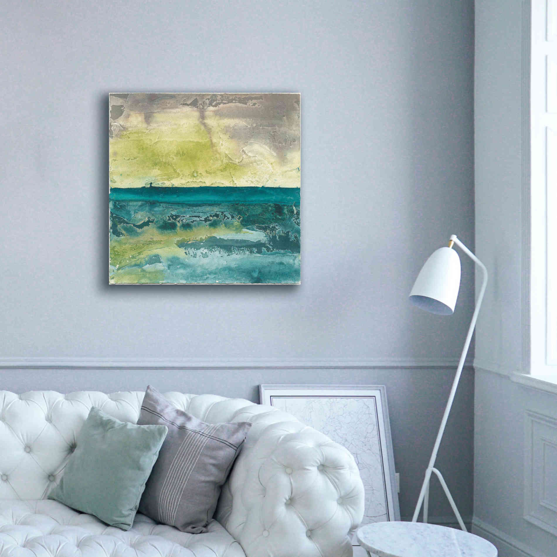 'Beyond The Horizon I' by Chris Paschke, Canvas Wall Art,37 x 37