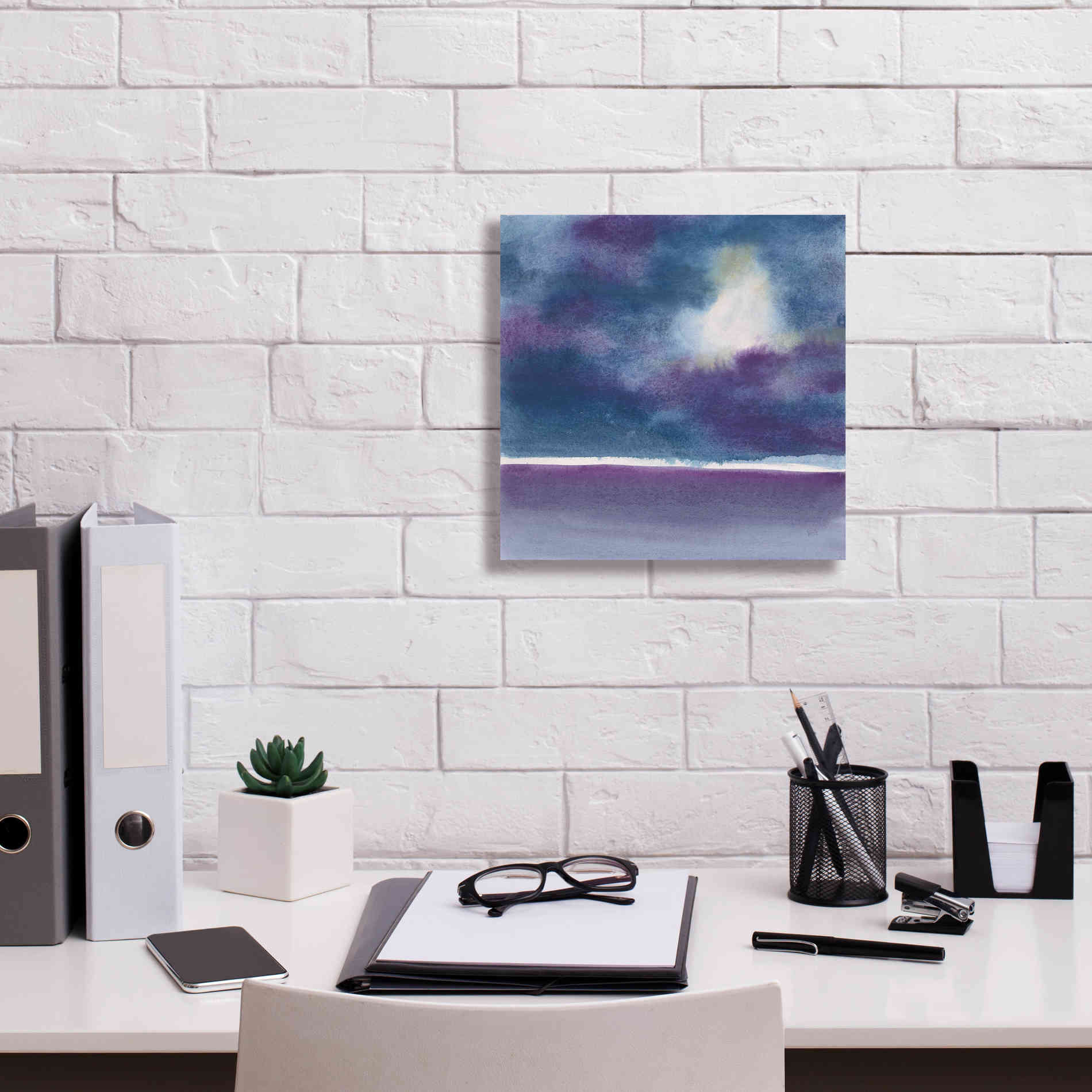 'The Clouds I' by Chris Paschke, Canvas Wall Art,12 x 12