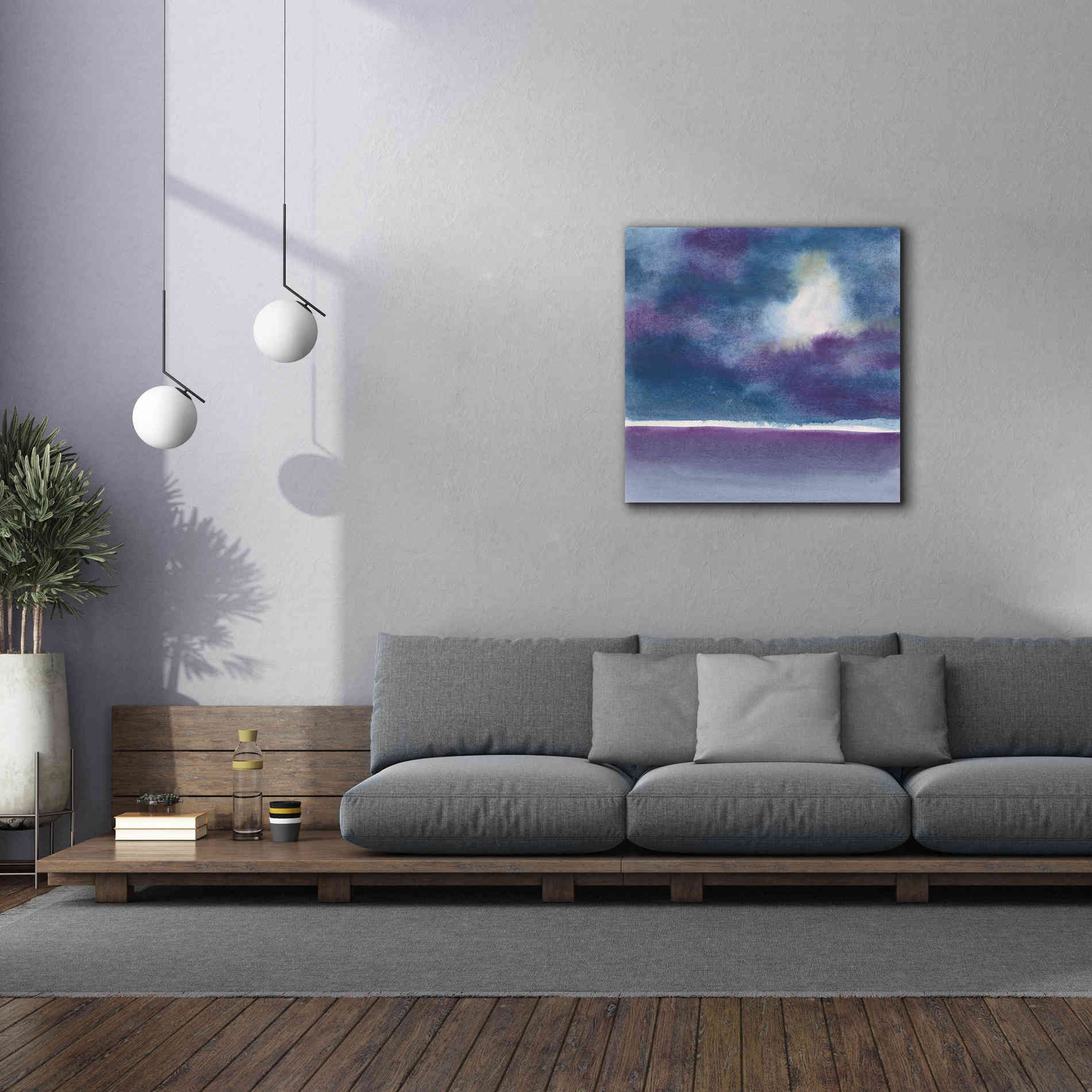'The Clouds I' by Chris Paschke, Canvas Wall Art,37 x 37