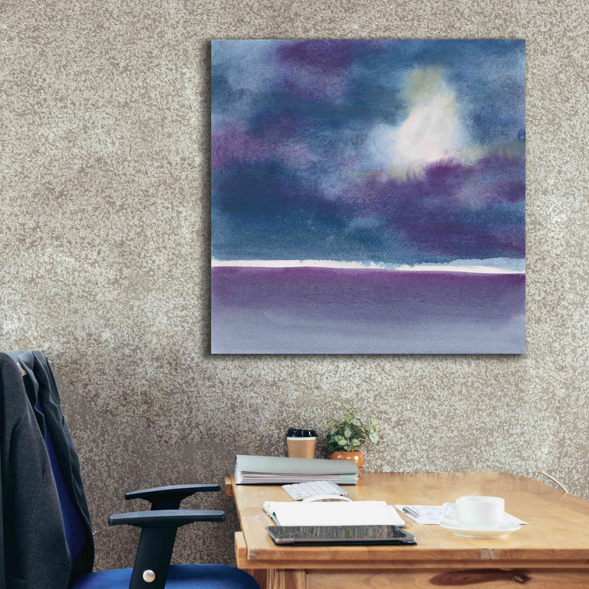 'The Clouds I' by Chris Paschke, Canvas Wall Art,37 x 37