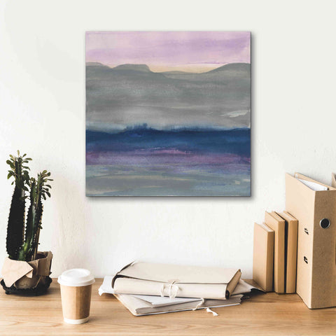 Image of 'Grey Hills II' by Chris Paschke, Canvas Wall Art,18 x 18