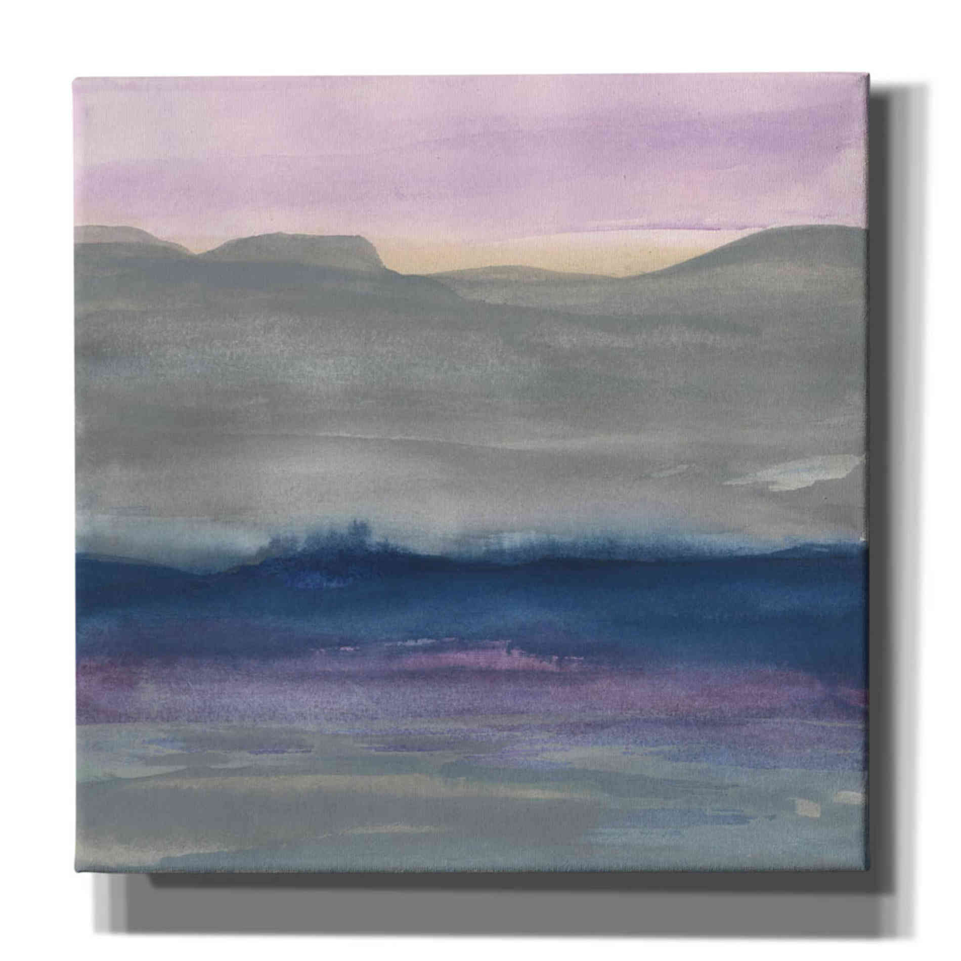 'Grey Hills II' by Chris Paschke, Canvas Wall Art