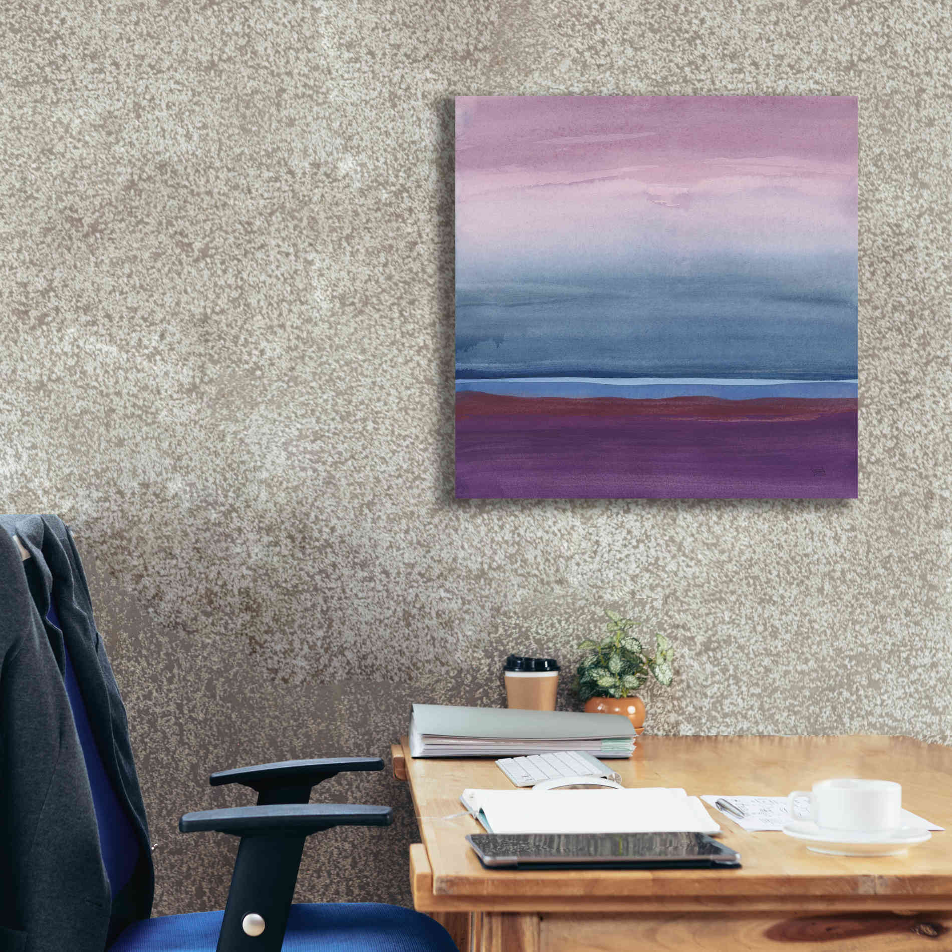 'Grounded I' by Chris Paschke, Canvas Wall Art,26 x 26