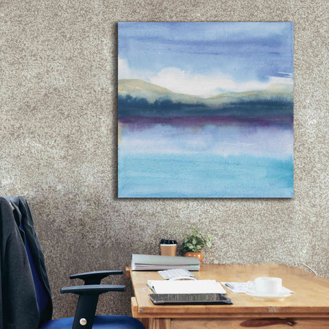 Image of 'Violet Reflection II' by Chris Paschke, Canvas Wall Art,37 x 37