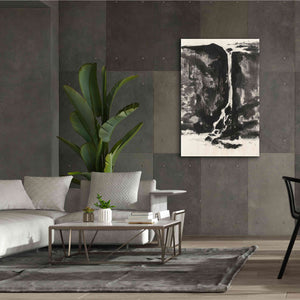 'Sumi Waterfall View II' by Chris Paschke, Canvas Wall Art,40 x 60