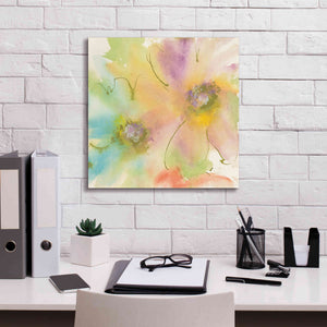 'Rainbow Cosmos II' by Chris Paschke, Canvas Wall Art,18 x 18