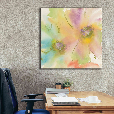 Image of 'Rainbow Cosmos II' by Chris Paschke, Canvas Wall Art,37 x 37