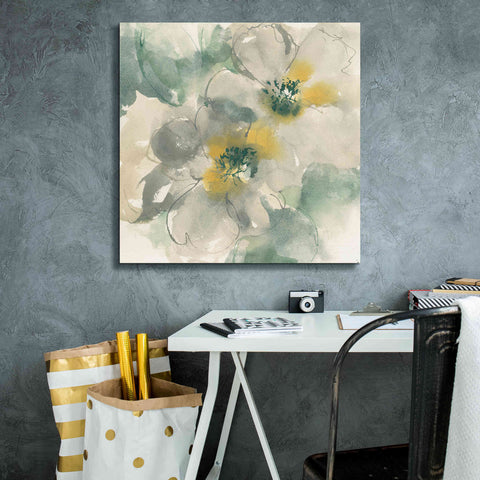Image of 'Silver Quince I' by Chris Paschke, Canvas Wall Art,26 x 26