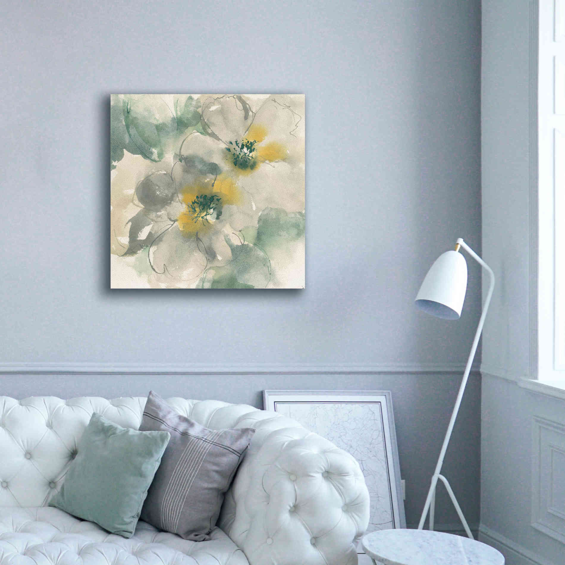 'Silver Quince I' by Chris Paschke, Canvas Wall Art,37 x 37
