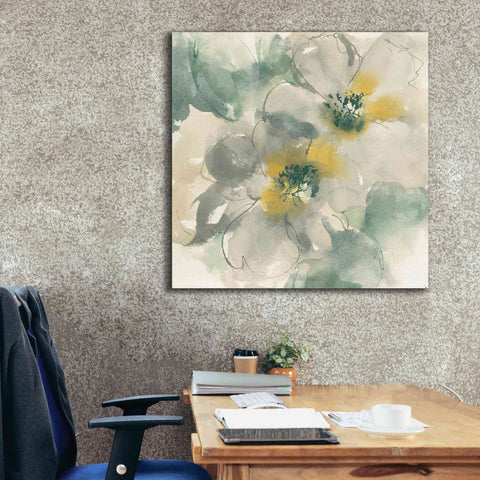 Image of 'Silver Quince I' by Chris Paschke, Canvas Wall Art,37 x 37