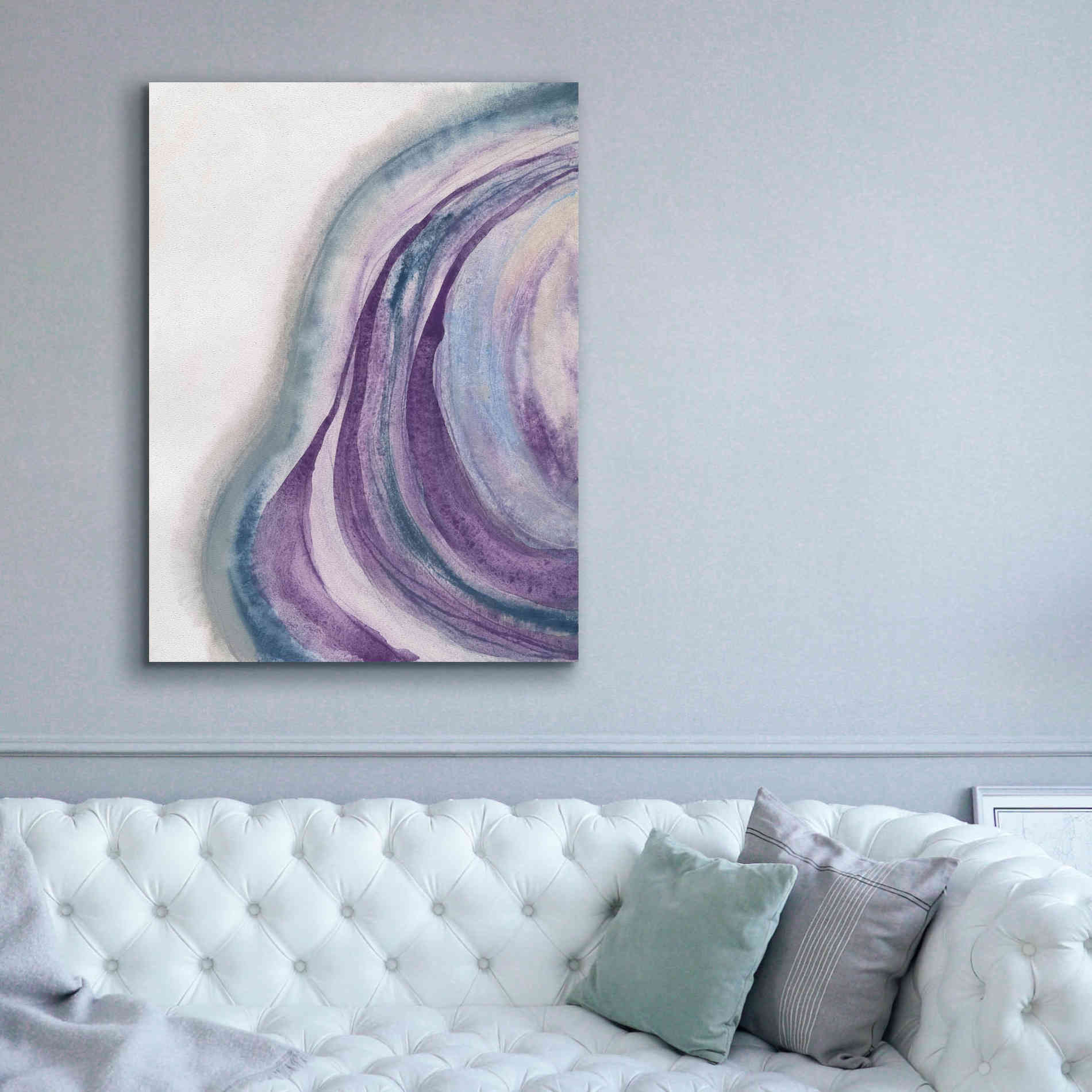'Watercolor Geode I' by Chris Paschke, Canvas Wall Art,40 x 54