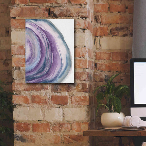 Image of 'Watercolor Geode II' by Chris Paschke, Canvas Wall Art,12 x 16