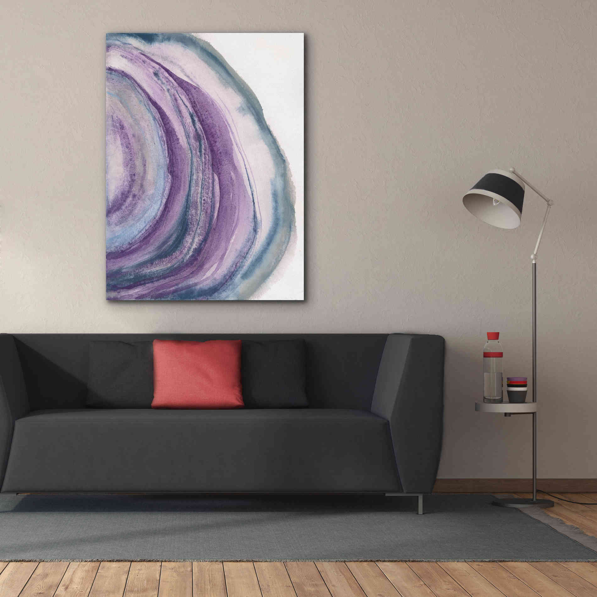 'Watercolor Geode II' by Chris Paschke, Canvas Wall Art,40 x 54