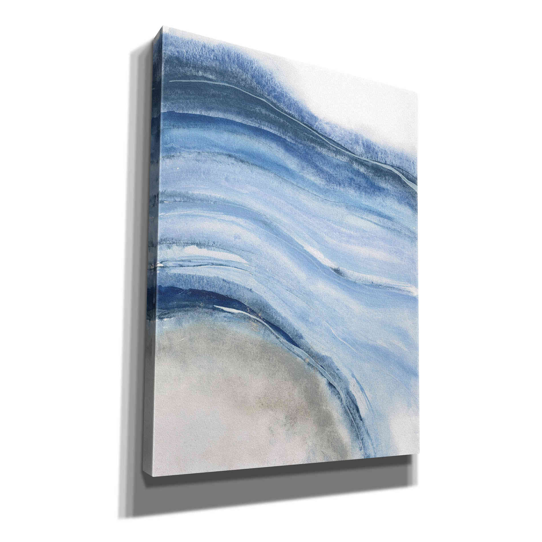 'Watercolor Geode IV' by Chris Paschke, Canvas Wall Art