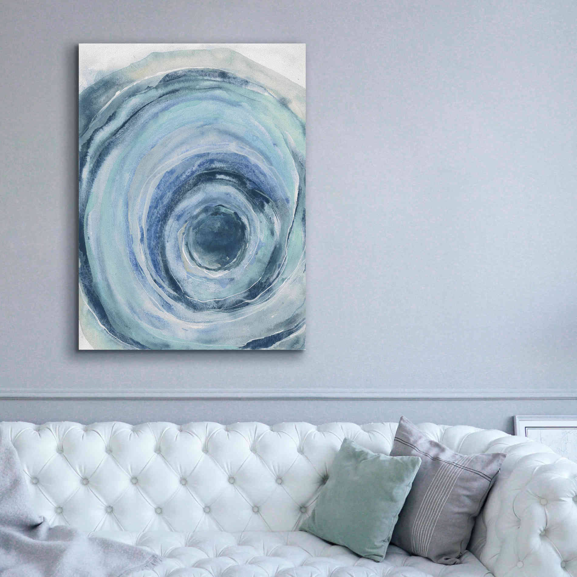 'Watercolor Geode IX' by Chris Paschke, Canvas Wall Art,40 x 54
