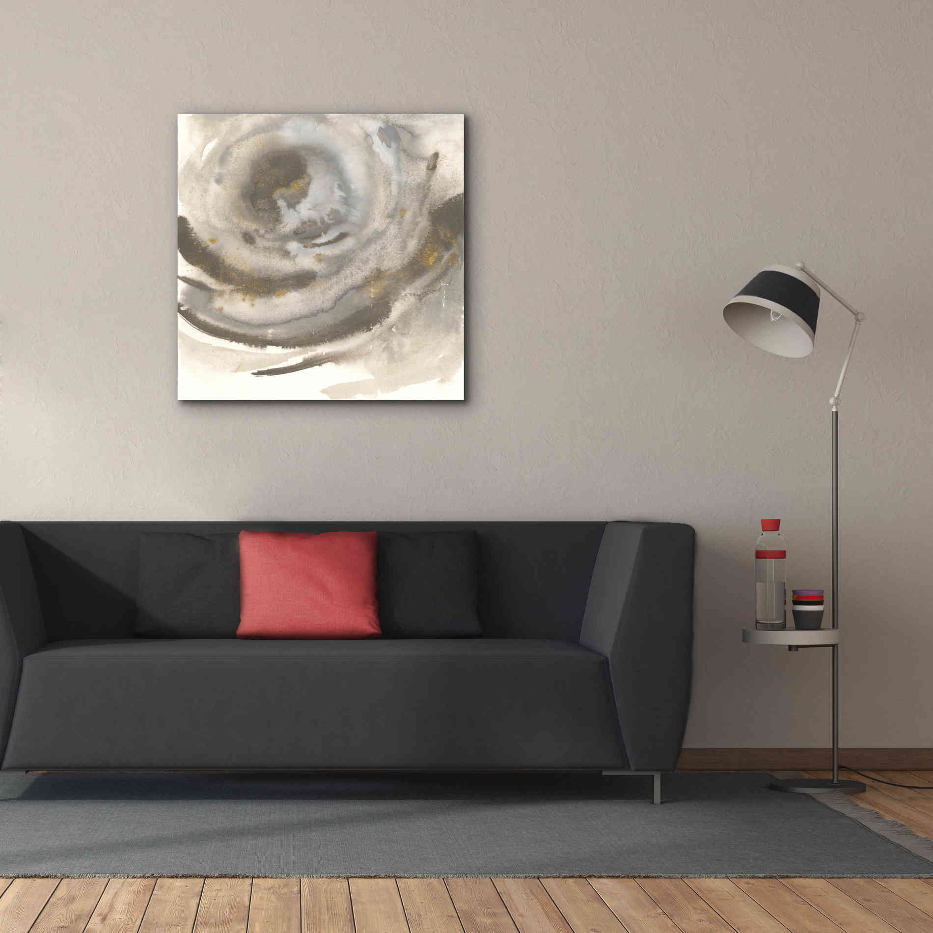 'Gold Dust Nebula II' by Chris Paschke, Canvas Wall Art,37 x 37