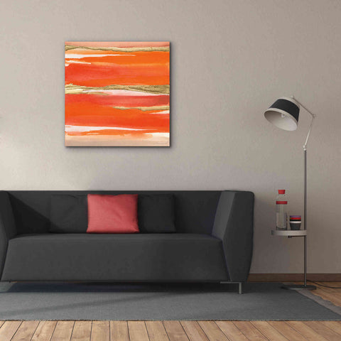 Image of 'Gilded Mandarin I' by Chris Paschke, Canvas Wall Art,37 x 37