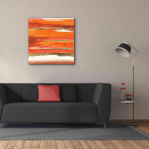 Image of 'Gilded Mandarin II' by Chris Paschke, Canvas Wall Art,37 x 37
