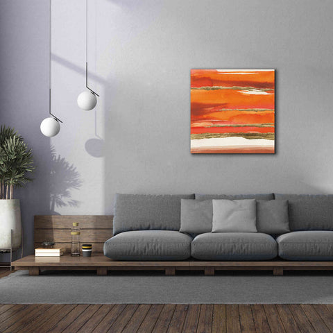 Image of 'Gilded Mandarin II' by Chris Paschke, Canvas Wall Art,37 x 37