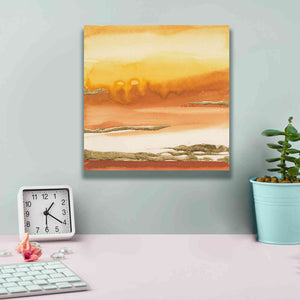 'Gilded Amber I' by Chris Paschke, Canvas Wall Art,12 x 12