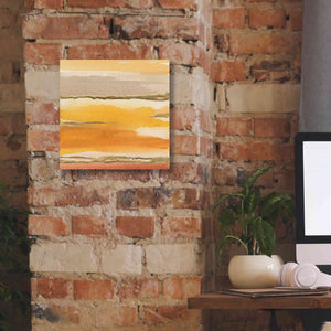 'Gilded Amber II' by Chris Paschke, Canvas Wall Art,12 x 12